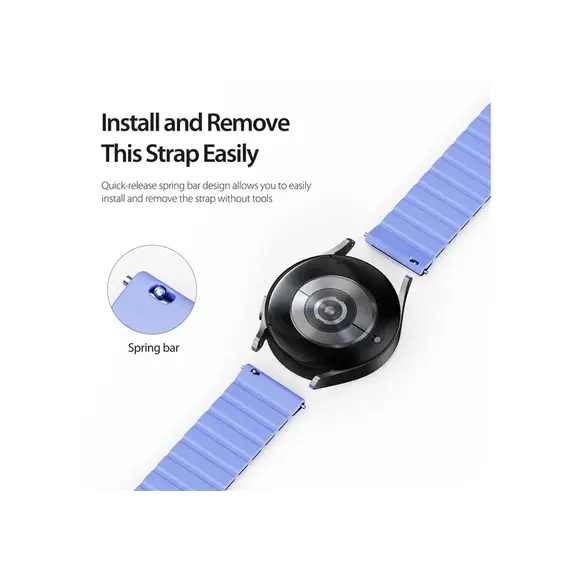 Smart watch strap DUX DUCIS YA Series 43mm Genuine Cow Leather Strap 20mm Watch Band - Dark Blue+Baby Blue, 3 imageSmart watch strap DUX DUCIS YA Series 43mm Genuine Cow Leather Strap 20mm Watch Band - Dark Blue+Baby Blue, 3 imageSmart watch strap DUX DUCIS YA Series 43mm Genuine Cow Leather Strap 20mm Watch Band - Dark Blue+Baby Blue, 3 image