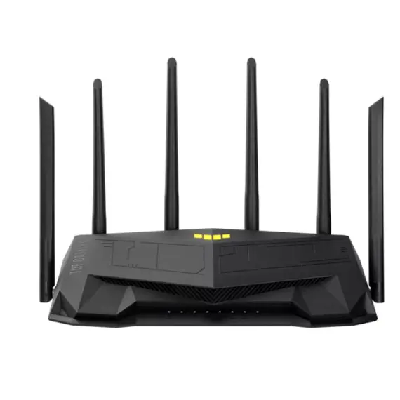 Wi-Fi router Asus TUF Gaming AX6000 AiMesh Dual Band Wi-Fi 6 WLAN Router (90IG07X0-MO3C00)Wi-Fi router Asus TUF Gaming AX6000 AiMesh Dual Band Wi-Fi 6 WLAN Router (90IG07X0-MO3C00)Wi-Fi router Asus TUF Gaming AX6000 AiMesh Dual Band Wi-Fi 6 WLAN Router (90IG07X0-MO3C00)