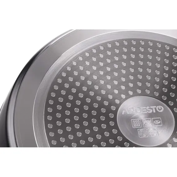 Ardesto Deep Fry pan Gemini Gourmet Bolzano, 28cm, aluminium, black, 5 imageArdesto Deep Fry pan Gemini Gourmet Bolzano, 28cm, aluminium, black, 5 imageArdesto Deep Fry pan Gemini Gourmet Bolzano, 28cm, aluminium, black, 5 image