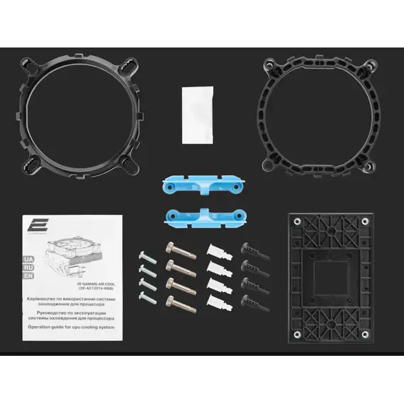 ქულერი 2E GAMING CPU cooler Air Cool AC120T4-ARGB, LGA1700, 1200, 115x, 1366, AM5, AM4, AM3, AM3+, 4pin PWM, 3pin +5VARGB, TDP 130W, 4 imageქულერი 2E GAMING CPU cooler Air Cool AC120T4-ARGB, LGA1700, 1200, 115x, 1366, AM5, AM4, AM3, AM3+, 4pin PWM, 3pin +5VARGB, TDP 130W, 4 imageქულერი 2E GAMING CPU cooler Air Cool AC120T4-ARGB, LGA1700, 1200, 115x, 1366, AM5, AM4, AM3, AM3+, 4pin PWM, 3pin +5VARGB, TDP 130W, 4 image