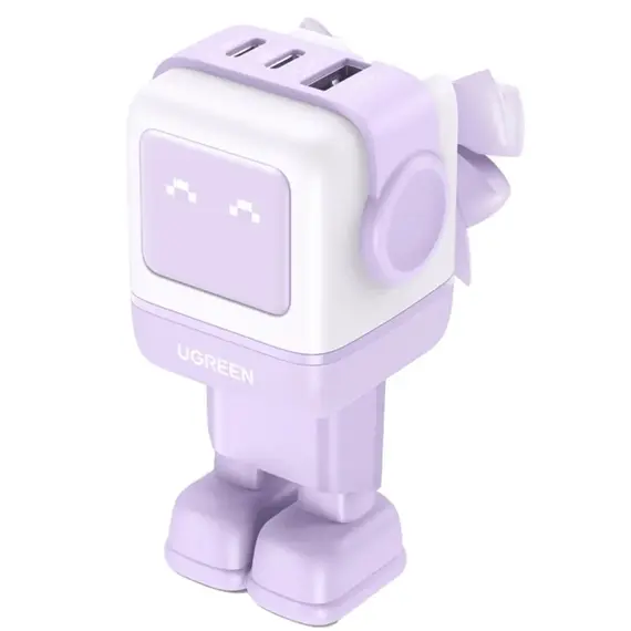 მობილურის დამტენი UGREEN CD361 (35291) Nexode Uno RobotGaN, 65W, USB, USB Type-C, Purpleმობილურის დამტენი UGREEN CD361 (35291) Nexode Uno RobotGaN, 65W, USB, USB Type-C, Purpleმობილურის დამტენი UGREEN CD361 (35291) Nexode Uno RobotGaN, 65W, USB, USB Type-C, Purple