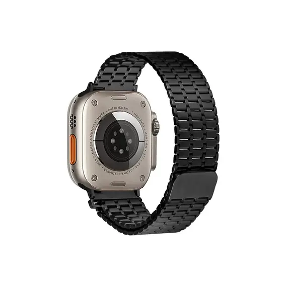 სმარტ საათის სამაჯური TVC LEMONDA Magnetic Strap For Apple Watch Series 10 Ultra 9 8 7 SE 6 5 4 3 2 1 46mm 49mm 45mm 44mm 42mm Metal Watch Band - Black, 2 imageსმარტ საათის სამაჯური TVC LEMONDA Magnetic Strap For Apple Watch Series 10 Ultra 9 8 7 SE 6 5 4 3 2 1 46mm 49mm 45mm 44mm 42mm Metal Watch Band - Black, 2 imageსმარტ საათის სამაჯური TVC LEMONDA Magnetic Strap For Apple Watch Series 10 Ultra 9 8 7 SE 6 5 4 3 2 1 46mm 49mm 45mm 44mm 42mm Metal Watch Band - Black, 2 image