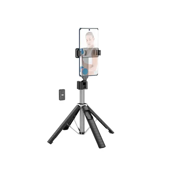 მობილურის სამაგრი Hoco K18 Wave four-leg live broadcast holder blackმობილურის სამაგრი Hoco K18 Wave four-leg live broadcast holder blackმობილურის სამაგრი Hoco K18 Wave four-leg live broadcast holder black