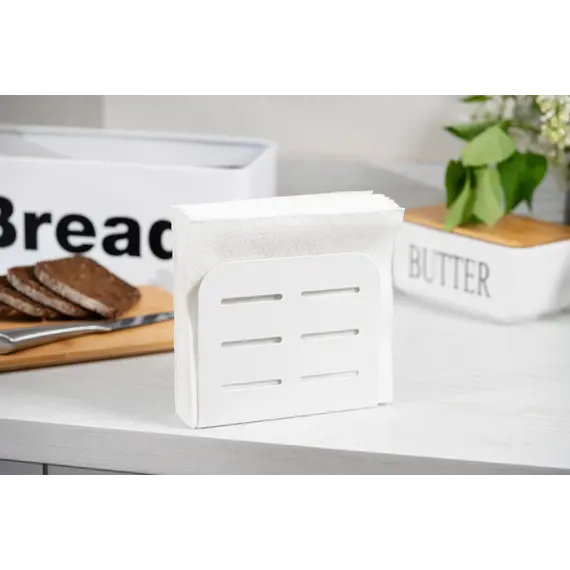 ხელსახოცის ჩასადები Ardesto Napkin holder Midori 15х4х12.5cm, metal, white, 2 imageხელსახოცის ჩასადები Ardesto Napkin holder Midori 15х4х12.5cm, metal, white, 2 imageხელსახოცის ჩასადები Ardesto Napkin holder Midori 15х4х12.5cm, metal, white, 2 image