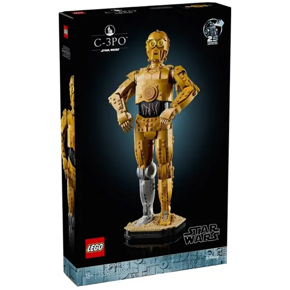 ლეგო LEGO Star Wars C-3PO, 4 imageლეგო LEGO Star Wars C-3PO, 4 imageლეგო LEGO Star Wars C-3PO, 4 image