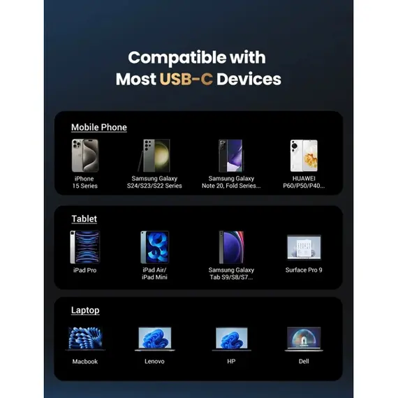 ყურსასმენი UGREEN EP105 (35754), In-Ear Headphones, Wired, USB-C, Black, 6 imageყურსასმენი UGREEN EP105 (35754), In-Ear Headphones, Wired, USB-C, Black, 6 imageყურსასმენი UGREEN EP105 (35754), In-Ear Headphones, Wired, USB-C, Black, 6 image