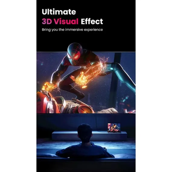 Video Cable UGREEN DP114 (80391), 8K, DisplayPort To DisplayPort, 1.5m, Black, 6 imageVideo Cable UGREEN DP114 (80391), 8K, DisplayPort To DisplayPort, 1.5m, Black, 6 imageVideo Cable UGREEN DP114 (80391), 8K, DisplayPort To DisplayPort, 1.5m, Black, 6 image