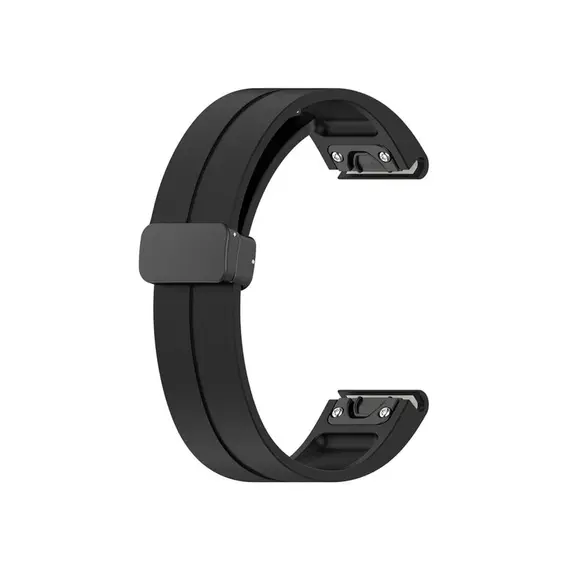 სმარტ საათის სამაჯური 42mm Watch Strap Black Buckle 20mm Magnetic Silicone Band - Blackსმარტ საათის სამაჯური 42mm Watch Strap Black Buckle 20mm Magnetic Silicone Band - Blackსმარტ საათის სამაჯური 42mm Watch Strap Black Buckle 20mm Magnetic Silicone Band - Black