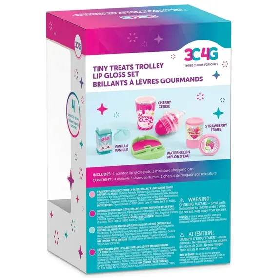 Gloss Set Make It Real 10061MR 3C4G, Tiny Treats Trolley, 6 imageGloss Set Make It Real 10061MR 3C4G, Tiny Treats Trolley, 6 imageGloss Set Make It Real 10061MR 3C4G, Tiny Treats Trolley, 6 image