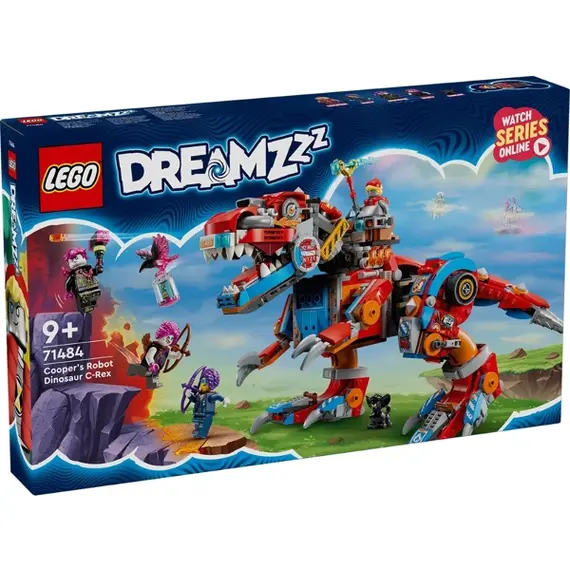 ლეგო LEGO DREAMZzz Cooper's Robot Dinosaur C-Rexლეგო LEGO DREAMZzz Cooper's Robot Dinosaur C-Rexლეგო LEGO DREAMZzz Cooper's Robot Dinosaur C-Rex