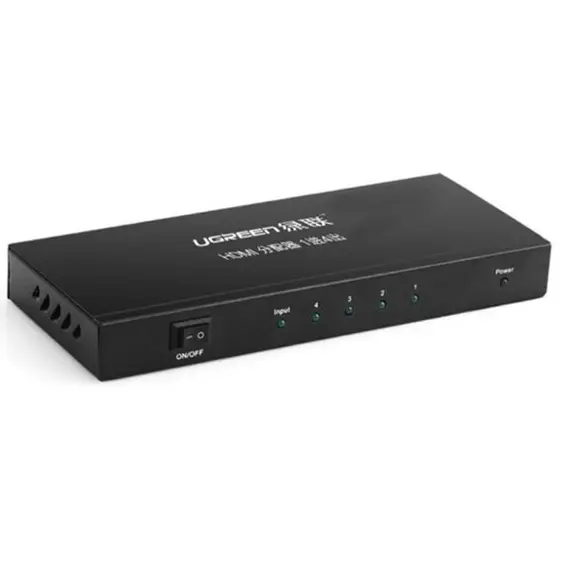 HDMI სპლიტერი UGREEN CM620 (40202EU), HDMI Splitter 1 In 4 Out EU, BlackHDMI სპლიტერი UGREEN CM620 (40202EU), HDMI Splitter 1 In 4 Out EU, BlackHDMI სპლიტერი UGREEN CM620 (40202EU), HDMI Splitter 1 In 4 Out EU, Black