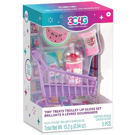 Gloss Set Make It Real 10061MR 3C4G, Tiny Treats TrolleyGloss Set Make It Real 10061MR 3C4G, Tiny Treats TrolleyGloss Set Make It Real 10061MR 3C4G, Tiny Treats Trolley