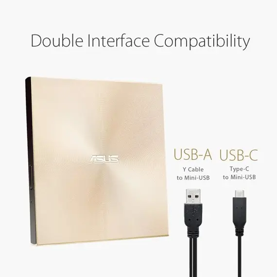 დისკის წამკითხველი ASUS ZenDrive SDRW-08U9M-U DVD+-R/RW USB2.0 EXT Ret Ultra Slim GOLD, 4 imageდისკის წამკითხველი ASUS ZenDrive SDRW-08U9M-U DVD+-R/RW USB2.0 EXT Ret Ultra Slim GOLD, 4 imageდისკის წამკითხველი ASUS ZenDrive SDRW-08U9M-U DVD+-R/RW USB2.0 EXT Ret Ultra Slim GOLD, 4 image