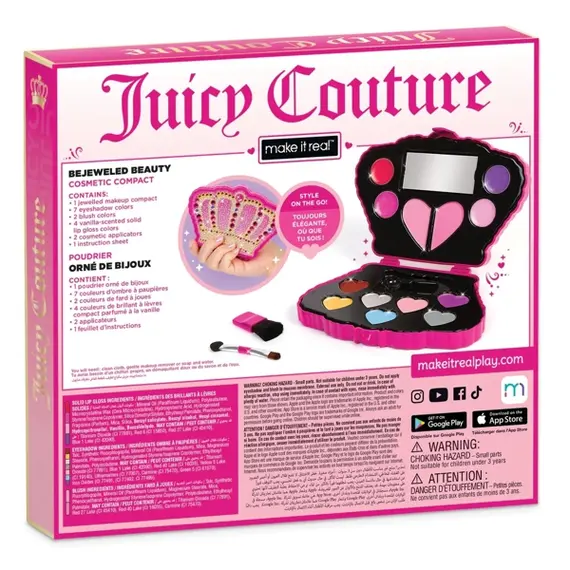 Make It Real 4475MR Juicy Couture Cosmetic Compact, 6 imageMake It Real 4475MR Juicy Couture Cosmetic Compact, 6 imageMake It Real 4475MR Juicy Couture Cosmetic Compact, 6 image