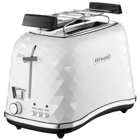 ტოსტერი DeLonghi CTJ2103W, 900W, Toaster, Whiteტოსტერი DeLonghi CTJ2103W, 900W, Toaster, Whiteტოსტერი DeLonghi CTJ2103W, 900W, Toaster, White