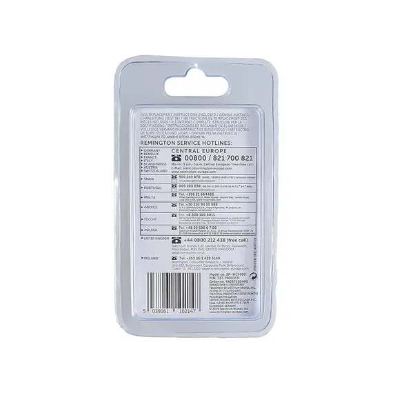 თმის საკრეჭის სათადარიგო პირი Remington 748099/HC9100/HC9105 Spare Set Of 11 Com, 3 imageთმის საკრეჭის სათადარიგო პირი Remington 748099/HC9100/HC9105 Spare Set Of 11 Com, 3 imageთმის საკრეჭის სათადარიგო პირი Remington 748099/HC9100/HC9105 Spare Set Of 11 Com, 3 image