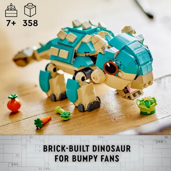 ლეგო LEGO Jurassic World Baby Bumpy: Ankylosaurus, 3 imageლეგო LEGO Jurassic World Baby Bumpy: Ankylosaurus, 3 imageლეგო LEGO Jurassic World Baby Bumpy: Ankylosaurus, 3 image