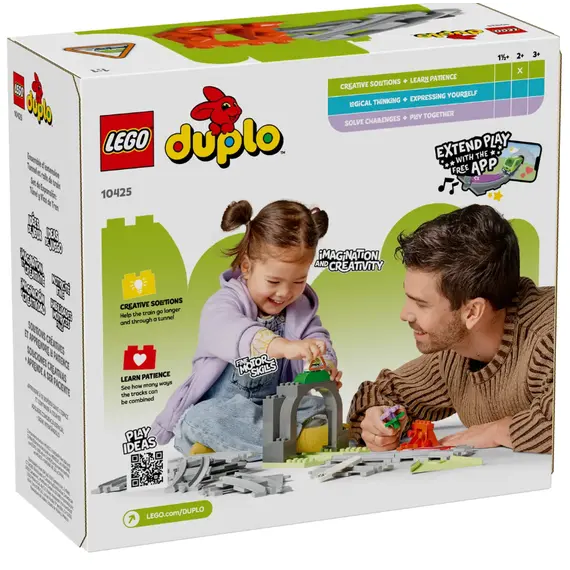 ლეგო LEGO Constructor DUPLO Town Train Tunnel and Tracks Expansion Set, 3 imageლეგო LEGO Constructor DUPLO Town Train Tunnel and Tracks Expansion Set, 3 imageლეგო LEGO Constructor DUPLO Town Train Tunnel and Tracks Expansion Set, 3 image