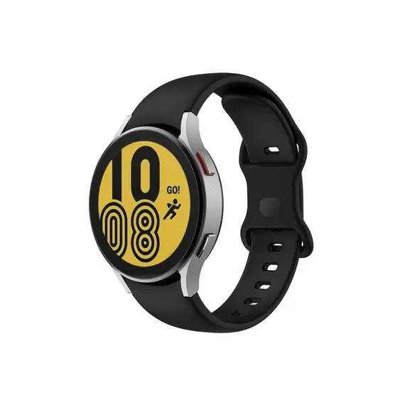 სმარტ საათის სამაჯური For Samsung Galaxy Watch's Silicone Watch Band 20mm - Black, 2 imageსმარტ საათის სამაჯური For Samsung Galaxy Watch's Silicone Watch Band 20mm - Black, 2 imageსმარტ საათის სამაჯური For Samsung Galaxy Watch's Silicone Watch Band 20mm - Black, 2 image