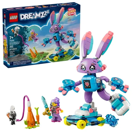 ლეგო LEGO Constructor DREAMZzz Izzie and Bunchurro the Gaming Bunnyლეგო LEGO Constructor DREAMZzz Izzie and Bunchurro the Gaming Bunnyლეგო LEGO Constructor DREAMZzz Izzie and Bunchurro the Gaming Bunny