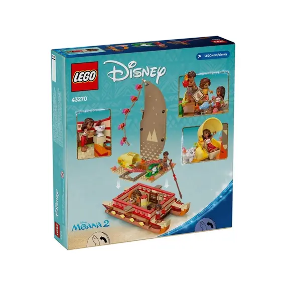 ლეგო LEGO Constructor Disney Princess Moana's Adventure Canoe, 5 imageლეგო LEGO Constructor Disney Princess Moana's Adventure Canoe, 5 imageლეგო LEGO Constructor Disney Princess Moana's Adventure Canoe, 5 image