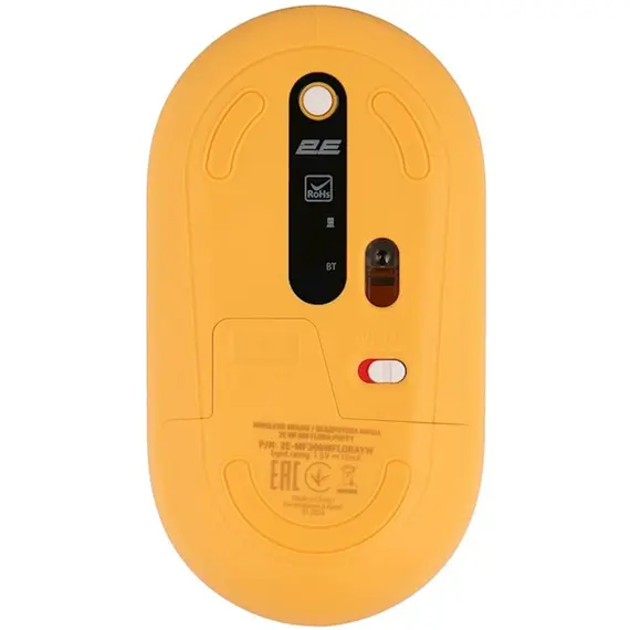 Mouse 2E MF300 FLORA POPPY Silent WL BT, Yellow, 5 imageMouse 2E MF300 FLORA POPPY Silent WL BT, Yellow, 5 imageMouse 2E MF300 FLORA POPPY Silent WL BT, Yellow, 5 image