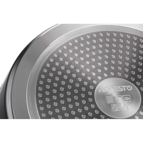 Ardesto Deep Fry pan Gemini Gourmet Bolzano, 24cm, aluminium, black, 3 imageArdesto Deep Fry pan Gemini Gourmet Bolzano, 24cm, aluminium, black, 3 imageArdesto Deep Fry pan Gemini Gourmet Bolzano, 24cm, aluminium, black, 3 image