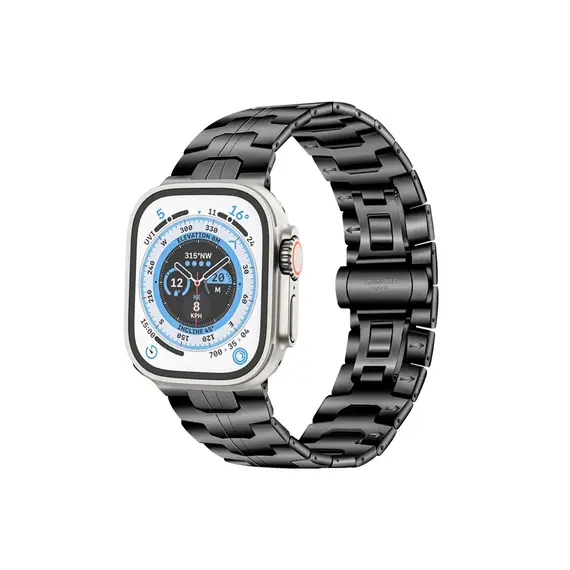 სმარტ საათის სამაჯური TVC Samsung Galaxy Watch Ultra 47mm Watch Band Solid Stainless Steel Metal Strap - Blackსმარტ საათის სამაჯური TVC Samsung Galaxy Watch Ultra 47mm Watch Band Solid Stainless Steel Metal Strap - Blackსმარტ საათის სამაჯური TVC Samsung Galaxy Watch Ultra 47mm Watch Band Solid Stainless Steel Metal Strap - Black