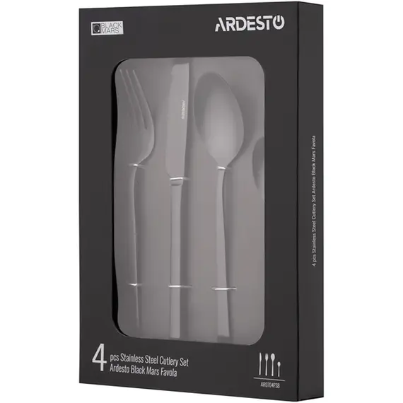 Knife and fork set ARDESTO AR0704FSB, 5 imageKnife and fork set ARDESTO AR0704FSB, 5 imageKnife and fork set ARDESTO AR0704FSB, 5 image