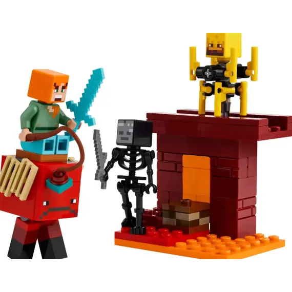 ლეგო LEGO Constructor Minecraft The Nether Lava Battle Set, 2 imageლეგო LEGO Constructor Minecraft The Nether Lava Battle Set, 2 imageლეგო LEGO Constructor Minecraft The Nether Lava Battle Set, 2 image