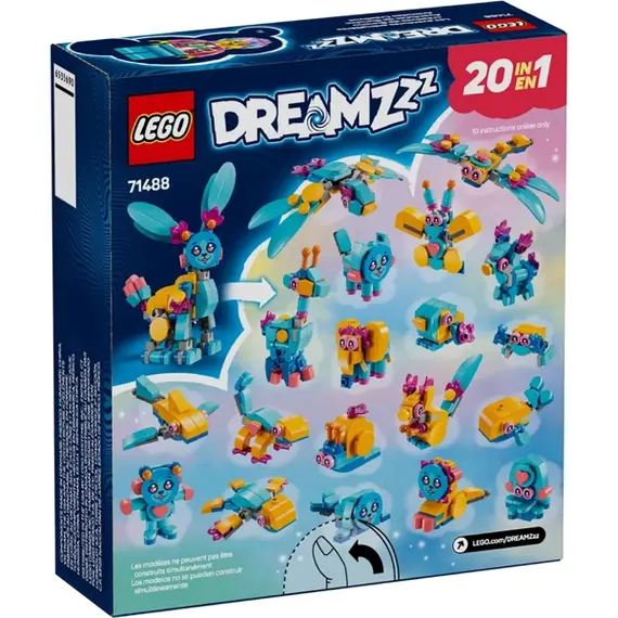 ლეგო LEGO Constructor DREAMZzz Bunchu's Creative Animal Adventures, 2 imageლეგო LEGO Constructor DREAMZzz Bunchu's Creative Animal Adventures, 2 imageლეგო LEGO Constructor DREAMZzz Bunchu's Creative Animal Adventures, 2 image