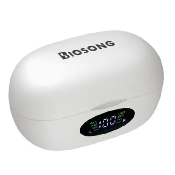 Biosong B5 Open-Design Bluetooth Earclip White Headphones, 5 imageBiosong B5 Open-Design Bluetooth Earclip White Headphones, 5 imageBiosong B5 Open-Design Bluetooth Earclip White Headphones, 5 image