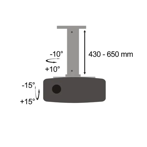 პროექტორის დამჭერი SBOX PM-18M, 2 imageპროექტორის დამჭერი SBOX PM-18M, 2 imageპროექტორის დამჭერი SBOX PM-18M, 2 image