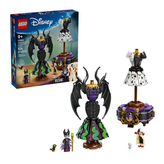 ლეგო LEGO Constructor Disney Classic Maleficent's and Cruella De Vil's Dressesლეგო LEGO Constructor Disney Classic Maleficent's and Cruella De Vil's Dressesლეგო LEGO Constructor Disney Classic Maleficent's and Cruella De Vil's Dresses