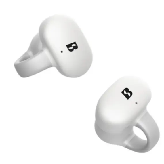 Biosong B5 Open-Design Bluetooth Earclip White HeadphonesBiosong B5 Open-Design Bluetooth Earclip White HeadphonesBiosong B5 Open-Design Bluetooth Earclip White Headphones