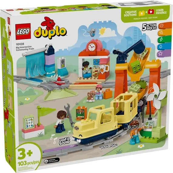 ლეგო LEGO Constructor DUPLO Town Big Interactive Community Trainლეგო LEGO Constructor DUPLO Town Big Interactive Community Trainლეგო LEGO Constructor DUPLO Town Big Interactive Community Train