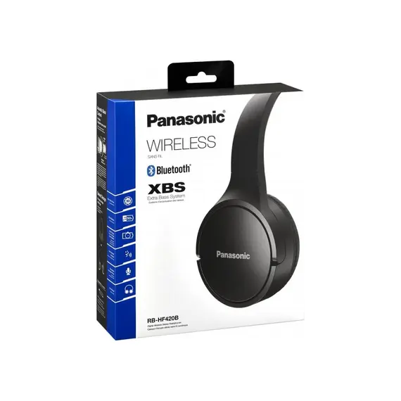 Headphones Panasonic RB-HF420BGEK, 4 imageHeadphones Panasonic RB-HF420BGEK, 4 imageHeadphones Panasonic RB-HF420BGEK, 4 image