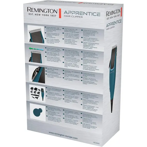 თმის საკრეჭი Remington HC5020 E51 Apprentice Hair Clipper, 5 imageთმის საკრეჭი Remington HC5020 E51 Apprentice Hair Clipper, 5 imageთმის საკრეჭი Remington HC5020 E51 Apprentice Hair Clipper, 5 image