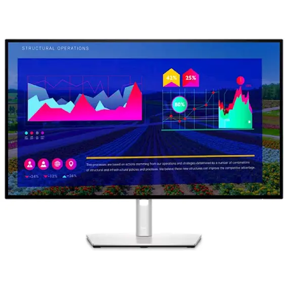 მონიტორი Dell 210-AYUK UltraSharp 27 U2722D, 27", Monitor, QHD, IPS, HDMI, USB, USB-C, DP, Silverმონიტორი Dell 210-AYUK UltraSharp 27 U2722D, 27", Monitor, QHD, IPS, HDMI, USB, USB-C, DP, Silverმონიტორი Dell 210-AYUK UltraSharp 27 U2722D, 27", Monitor, QHD, IPS, HDMI, USB, USB-C, DP, Silver