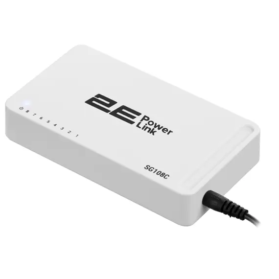 სვიჩი 2E 2E-SG108C PowerLink, 8-Port Gigabit, Switch, White, 3 imageსვიჩი 2E 2E-SG108C PowerLink, 8-Port Gigabit, Switch, White, 3 imageსვიჩი 2E 2E-SG108C PowerLink, 8-Port Gigabit, Switch, White, 3 image