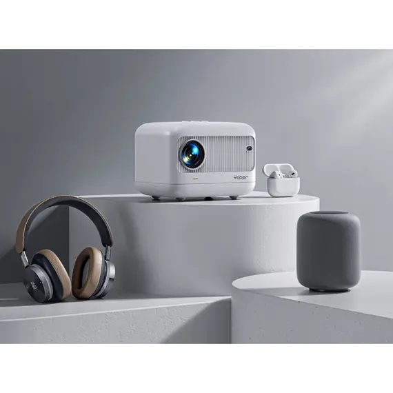 Yaber L1 Home Cinema, LCD Projector, 1280x720, 400lm, White, 3 imageYaber L1 Home Cinema, LCD Projector, 1280x720, 400lm, White, 3 imageYaber L1 Home Cinema, LCD Projector, 1280x720, 400lm, White, 3 image