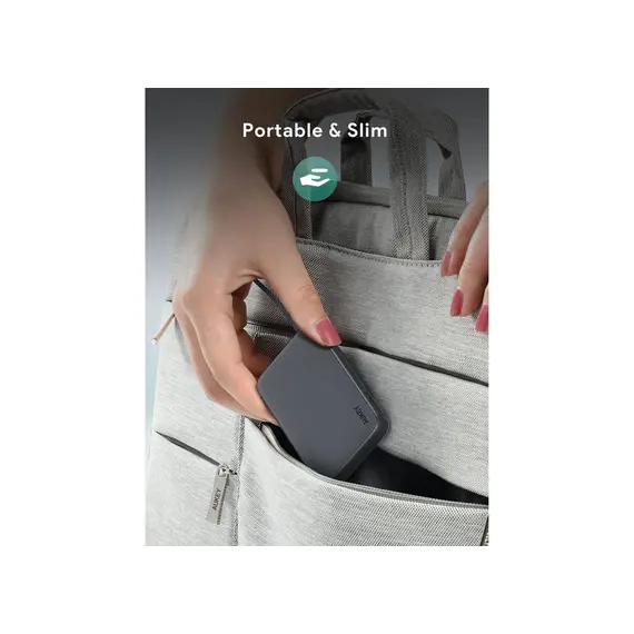 Portable charger Aukey PB-Y53 15W 10000mAh Spark Sling Lite Slim Power Bank with Built-in USB-C Cable - White, 5 imagePortable charger Aukey PB-Y53 15W 10000mAh Spark Sling Lite Slim Power Bank with Built-in USB-C Cable - White, 5 imagePortable charger Aukey PB-Y53 15W 10000mAh Spark Sling Lite Slim Power Bank with Built-in USB-C Cable - White, 5 image