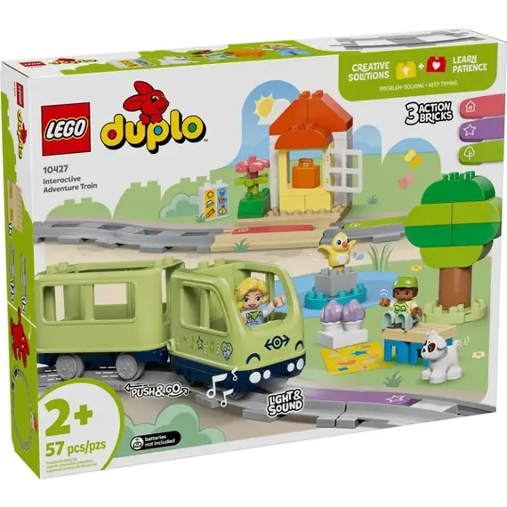 ლეგო LEGO Constructor DUPLO Town Interactive Adventure Train, 5 imageლეგო LEGO Constructor DUPLO Town Interactive Adventure Train, 5 imageლეგო LEGO Constructor DUPLO Town Interactive Adventure Train, 5 image