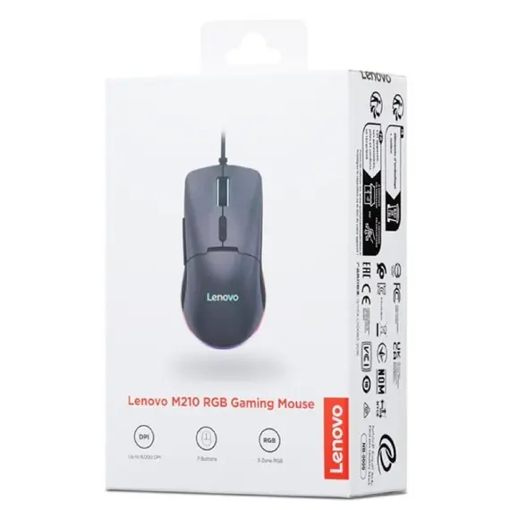 მაუსი Lenovo GY51M74265 M210, Wired, USB, Gaming Mouse, Black, 5 imageმაუსი Lenovo GY51M74265 M210, Wired, USB, Gaming Mouse, Black, 5 imageმაუსი Lenovo GY51M74265 M210, Wired, USB, Gaming Mouse, Black, 5 image