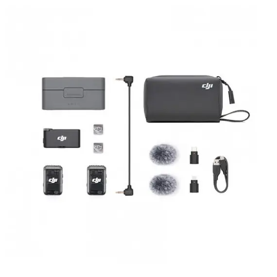 მიკროფონი DJI Mic 2 (1 TX + 1 RX), 6 imageმიკროფონი DJI Mic 2 (1 TX + 1 RX), 6 imageმიკროფონი DJI Mic 2 (1 TX + 1 RX), 6 image