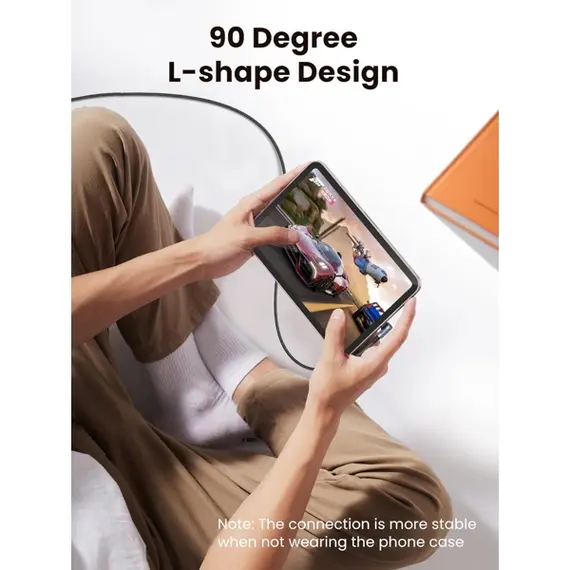 USB Cable UGREEN US323 (70529), 60W, Right Angle type-C to type-C Angled, 1m, Black/Grey, 3 imageUSB Cable UGREEN US323 (70529), 60W, Right Angle type-C to type-C Angled, 1m, Black/Grey, 3 imageUSB Cable UGREEN US323 (70529), 60W, Right Angle type-C to type-C Angled, 1m, Black/Grey, 3 image