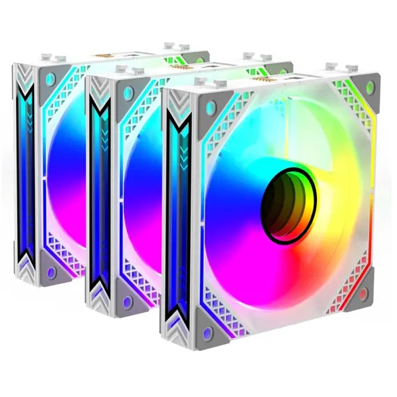 Cooler 2E 2E-ACF120MW-ARGB, ARGB, 120mm, 2000Rpm, Cooler, WhiteCooler 2E 2E-ACF120MW-ARGB, ARGB, 120mm, 2000Rpm, Cooler, WhiteCooler 2E 2E-ACF120MW-ARGB, ARGB, 120mm, 2000Rpm, Cooler, White