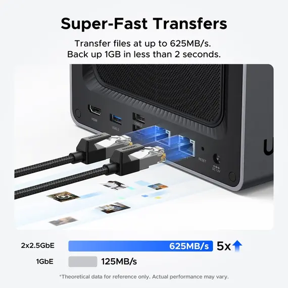 შენახვის სისტემა UGREEN NASync DXP4800 (25372B), Intel N100, 8GB, Diskless, RJ45, USB, Type-C, HDMI, Space Gray, 8 imageშენახვის სისტემა UGREEN NASync DXP4800 (25372B), Intel N100, 8GB, Diskless, RJ45, USB, Type-C, HDMI, Space Gray, 8 imageშენახვის სისტემა UGREEN NASync DXP4800 (25372B), Intel N100, 8GB, Diskless, RJ45, USB, Type-C, HDMI, Space Gray, 8 image