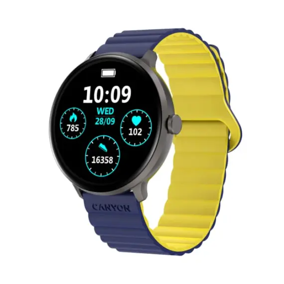 სმარტ საათი Canyon Jacky SW-69 Blue Yellow (CNS-SW69BL)სმარტ საათი Canyon Jacky SW-69 Blue Yellow (CNS-SW69BL)სმარტ საათი Canyon Jacky SW-69 Blue Yellow (CNS-SW69BL)