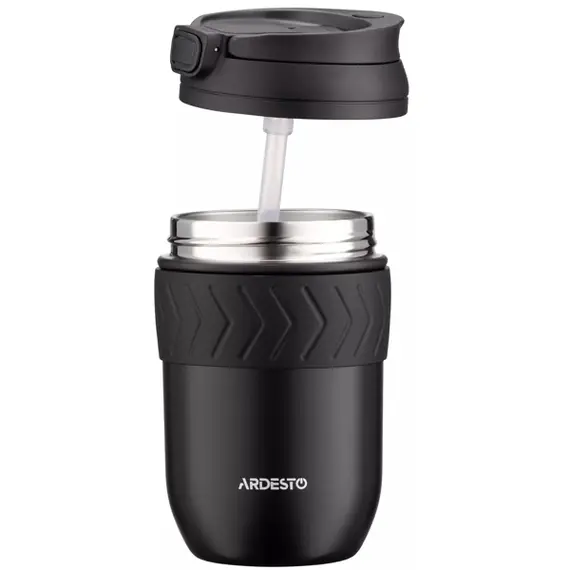 თერმოსი Ardesto AR2640BT Cosy, 400ml, Thermos, Black, 3 imageთერმოსი Ardesto AR2640BT Cosy, 400ml, Thermos, Black, 3 imageთერმოსი Ardesto AR2640BT Cosy, 400ml, Thermos, Black, 3 image